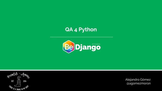 QA 4 python