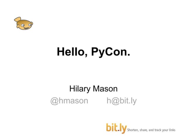 PyCon 2011 Keynote