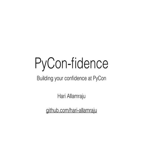 PyConfidence