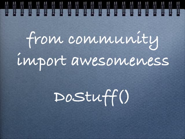 PyConFI - dostuff()