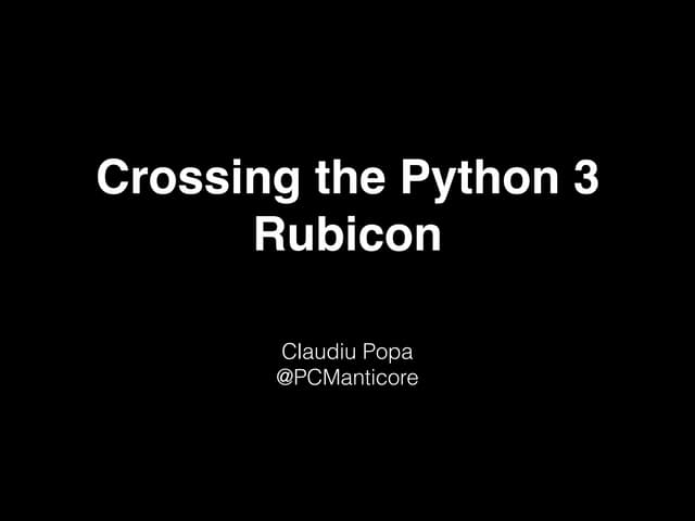 Pycon taiwan 2018_claudiu_popa