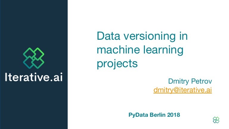 data versioning machine learning