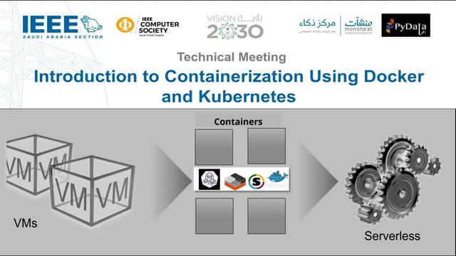 Pydata  2020 containers meetup 