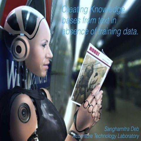 Extracting knowledgebase from text