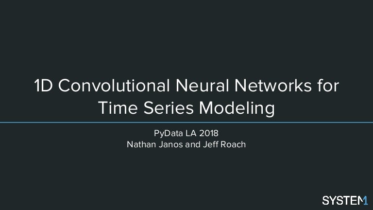 1d convolutional neural network tutorial