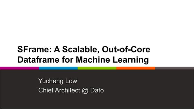 Pydata talk