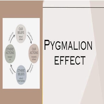 The pygmalion effect | PPTX