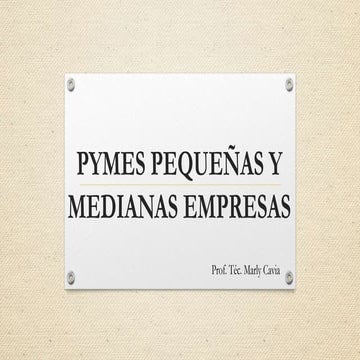 PYMES 