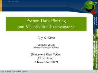 Data Visualization(s) Using Python | PPT