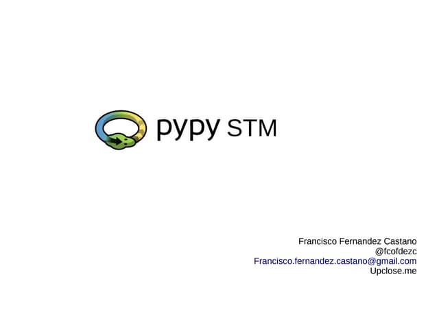 STM on PyPy