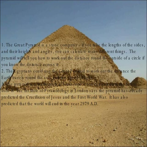 Pyramids  Facts