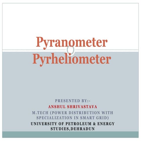Pyranometer