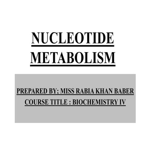 PYRIMIDINE SYNTHESIS 