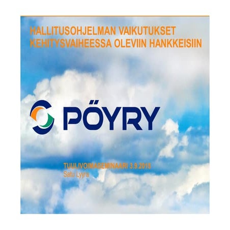 Pöyryn tuulivoimaseminaarit Lyyra