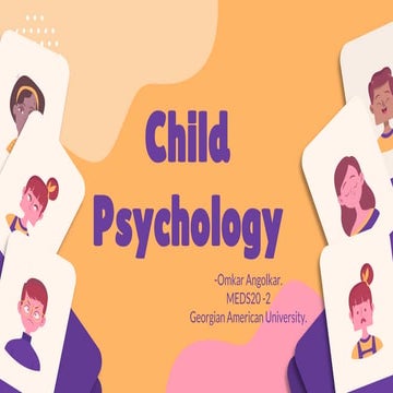 Child psychology