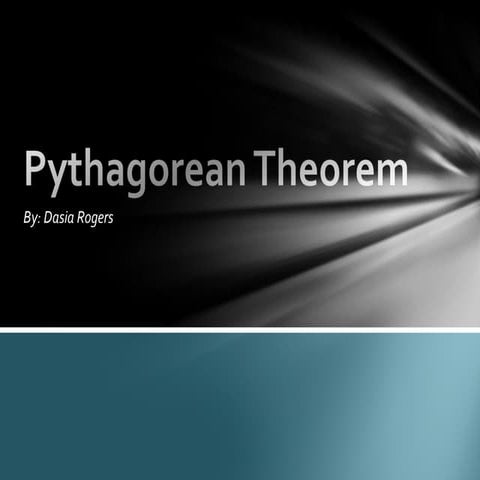 Pythagorean theorem