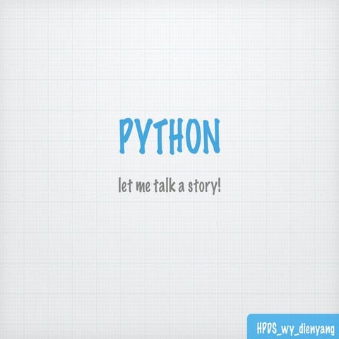 Python簡介和多版本虛擬環境架設 | PPT