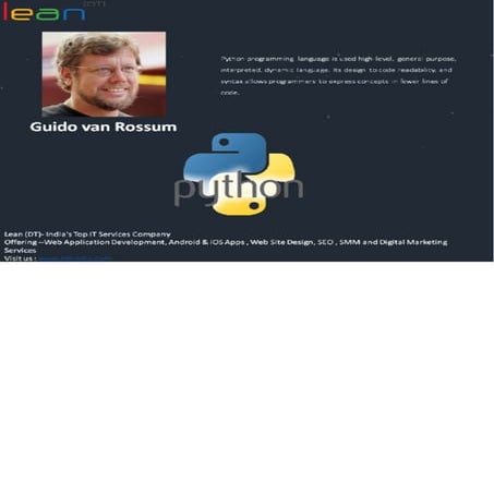 Python Programming Language | PDF