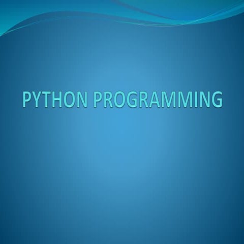 Python | PPT
