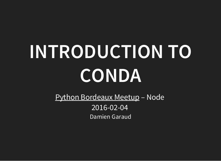 Python What Is Conda – Get Started with Anaconda – UHUI