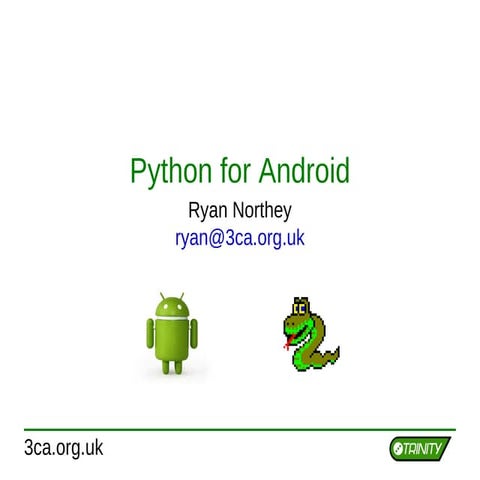 Python for Android | ODP