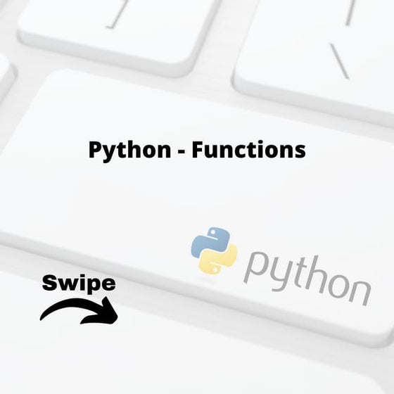 Python Functions | PPT