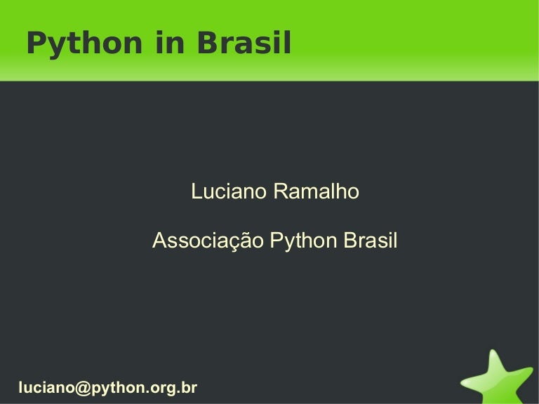 Python In Brasil