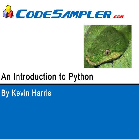 PYTHON NOTES