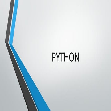 It is about IDLE Python Installation version 3.1.2 | PPT