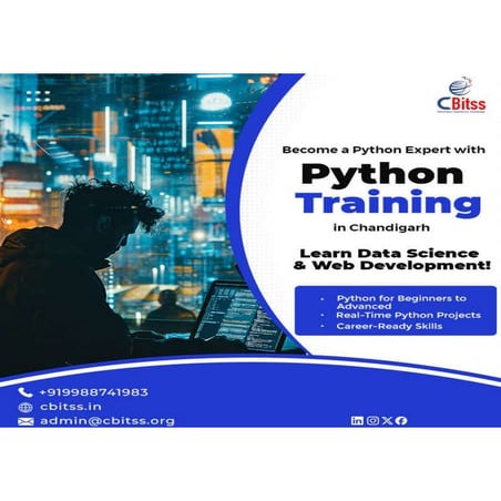 Python Training in Chandigarh | CBITSS Programming Course | PDF