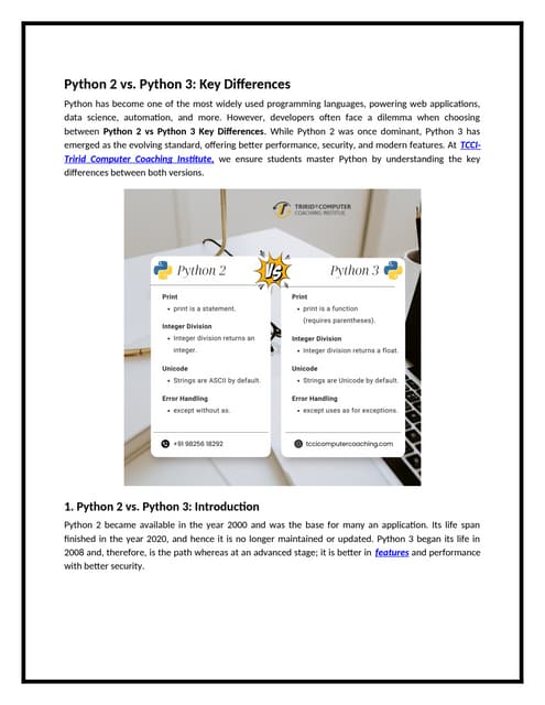 Python 2 vs Python 3 Key Differences.doc
