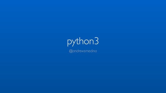 Python 3