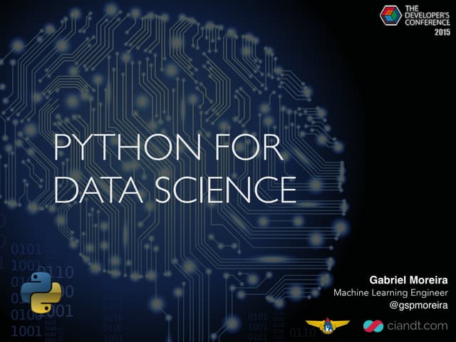 Python for Data Science - TDC 2015
