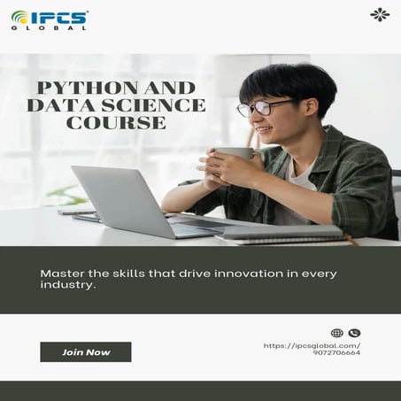 Python and Data Science Course Poster by IPCS Global | PDF