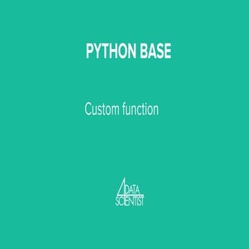 Python base lezione 4