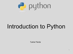 Learn 90% of Python in 90 Minutes | PPT