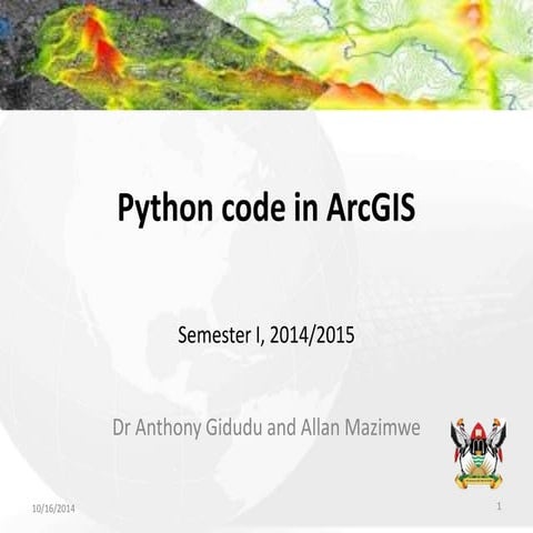 Leveraging Python Scripting for Advanced Field Calculations in ArcGIS | PDF