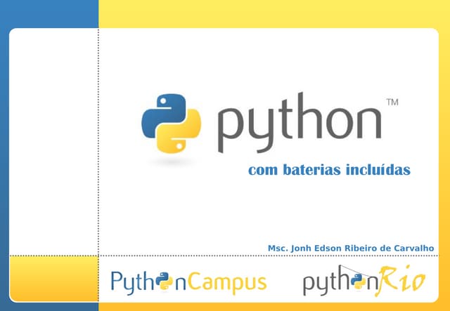 Python com baterias incluídas v2.0