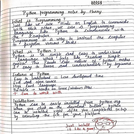 Python_Complete_Notes.pdf for everyone Beginners | PDF