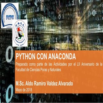 Python con Anaconda