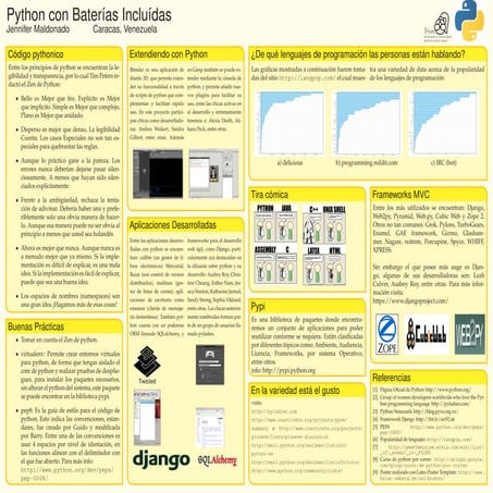 Python con baterias incluídas