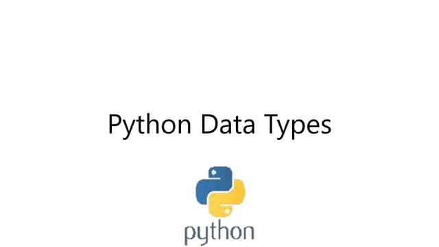 Python Data Types,numbers.pptx