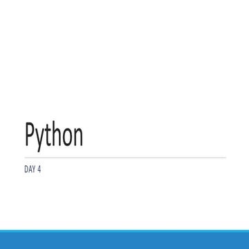Use the technique data of python and knowledge your idea | PPT