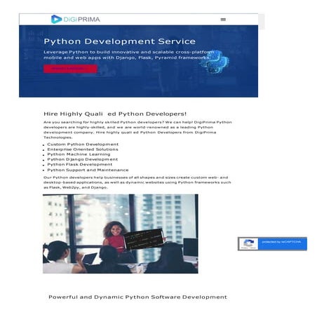 Python Development Service | Python Developer.pptx | Web Development ...