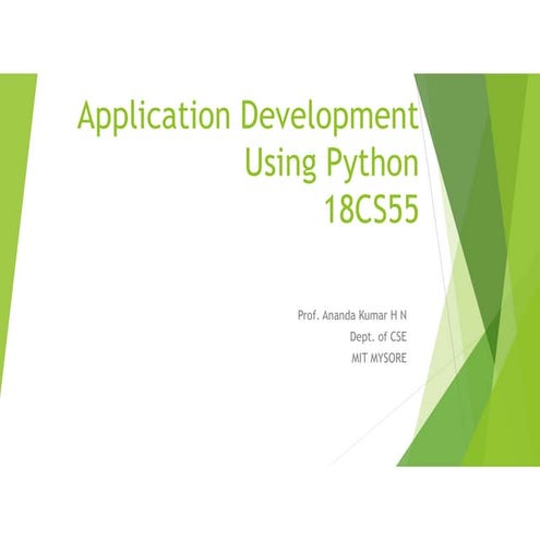 Python for beginners | PPT
