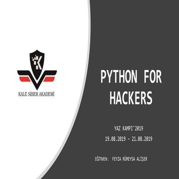Python for Hackers