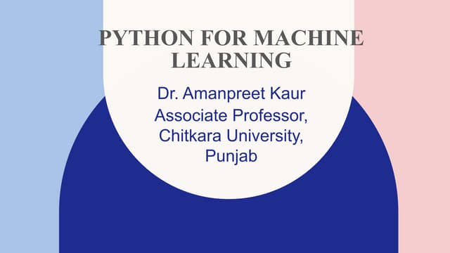 Python for ML.pptx