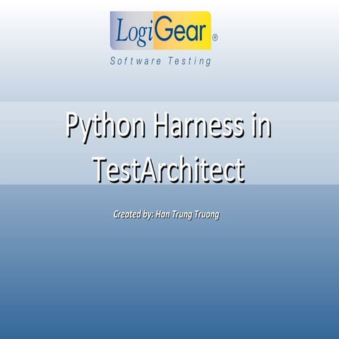 Python harness fundamental