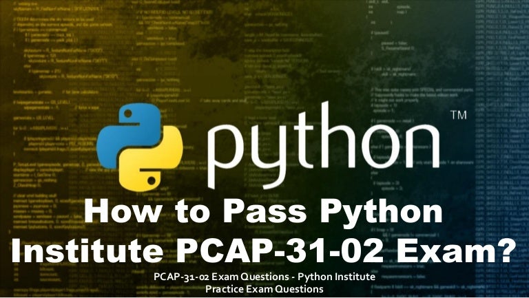 PCEP-30-02 Examsfragen