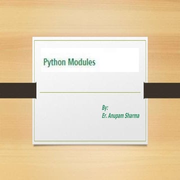 Python Modules .pptx